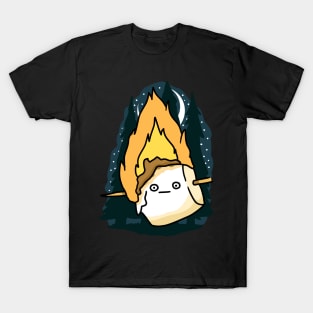 burning marshmallow T-Shirt